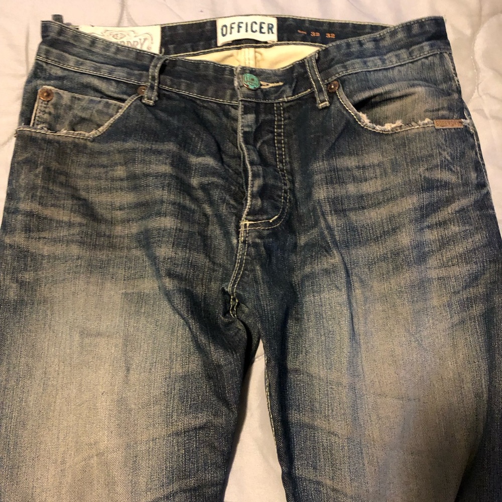 Superdry officer jeans. 32x32.